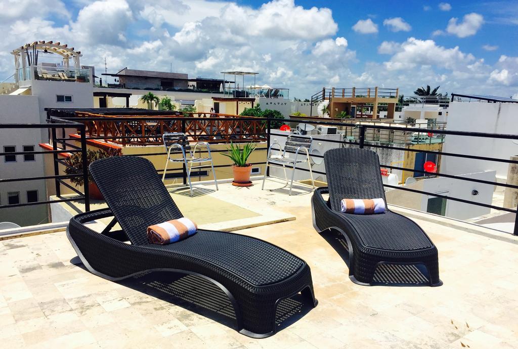 Ferienwohnung Mamitas Penthouse Playa del Carmen Exterior foto