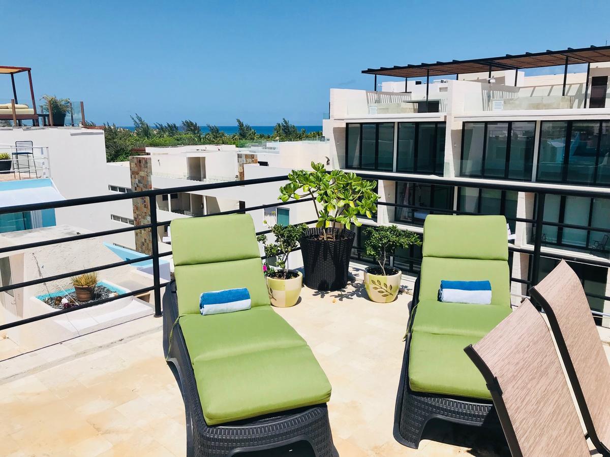 Ferienwohnung Mamitas Penthouse Playa del Carmen Exterior foto
