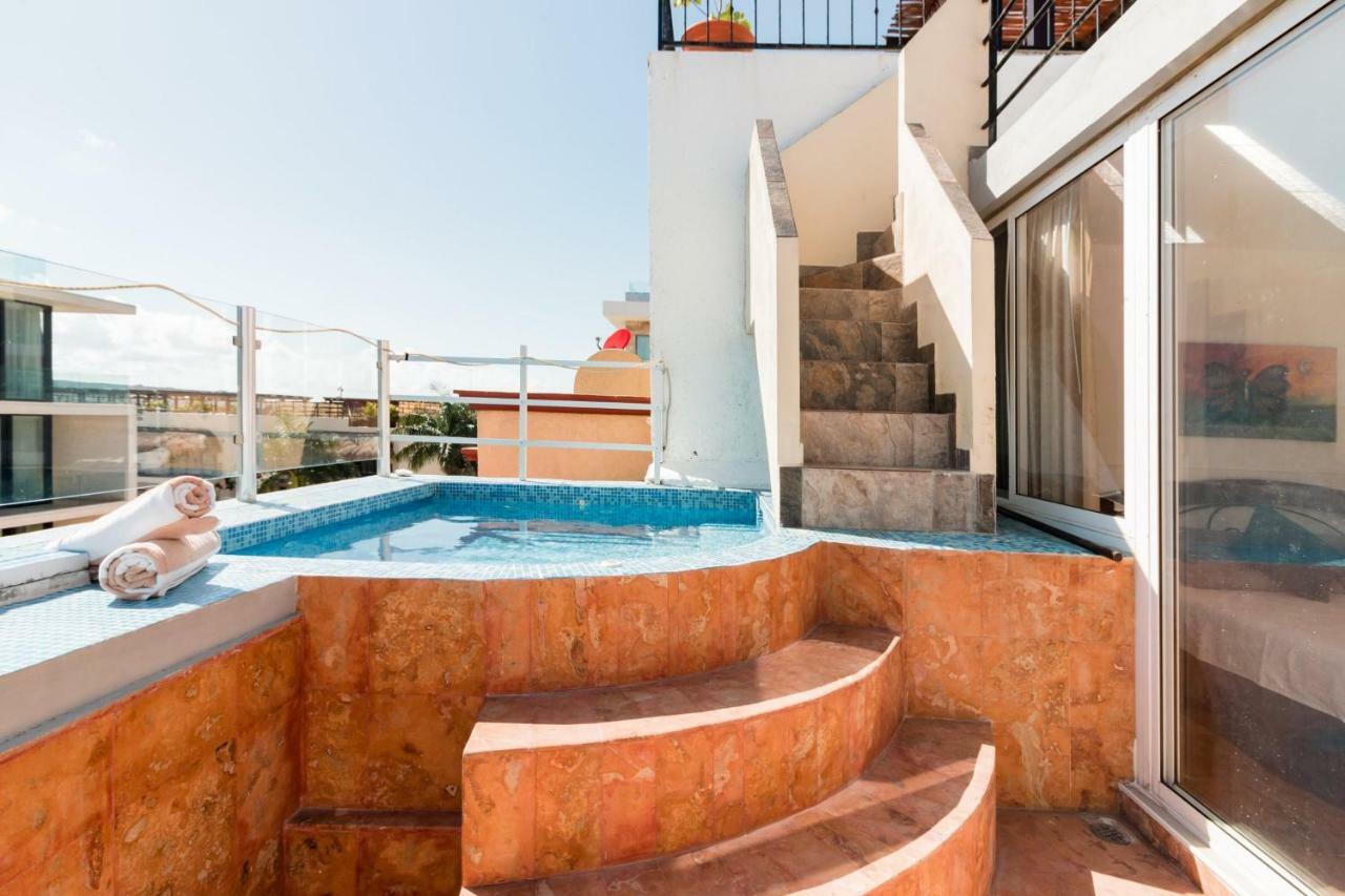 Ferienwohnung Mamitas Penthouse Playa del Carmen Exterior foto
